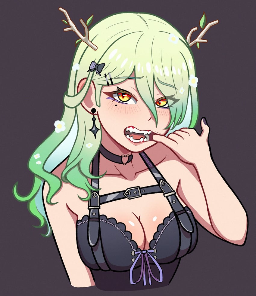 ceres fauna (hololive and 1 more) drawn by ginotty