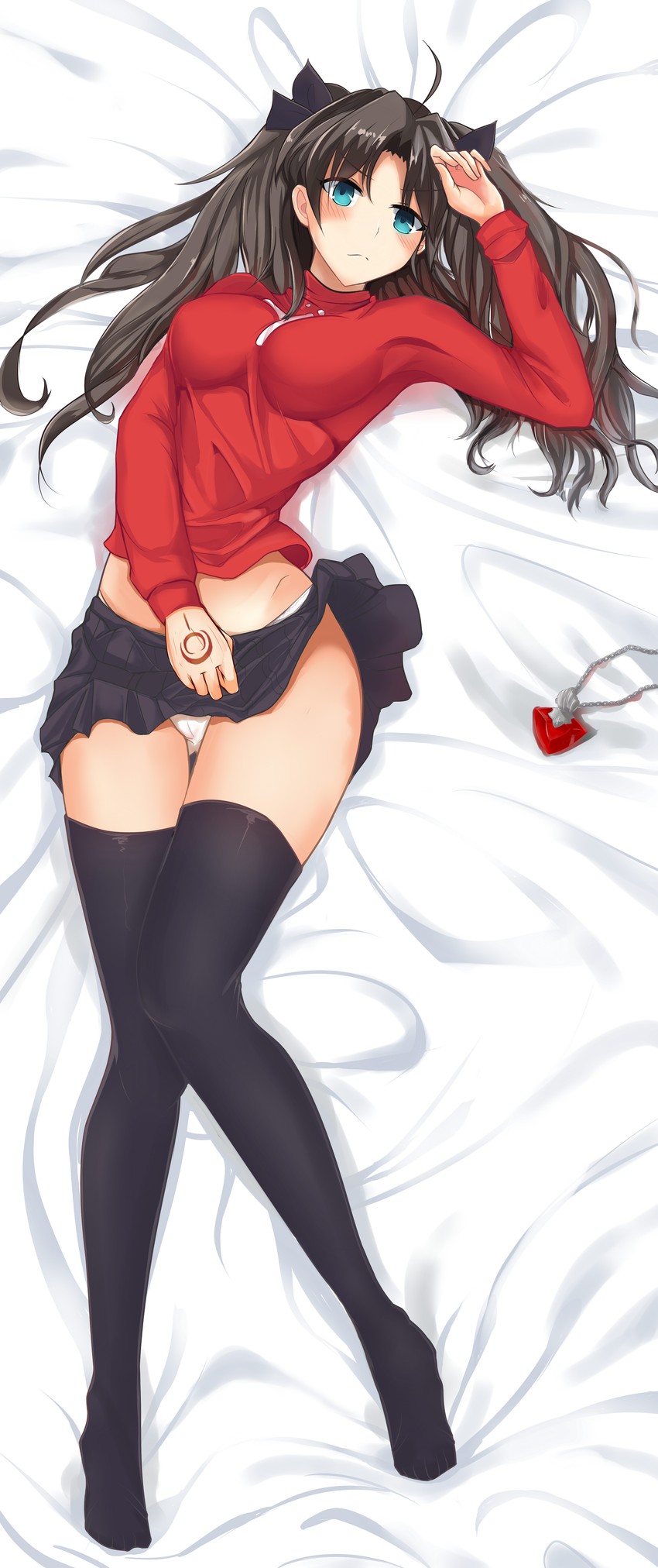 tohsaka rin (fate and 1 more) drawn by huidare