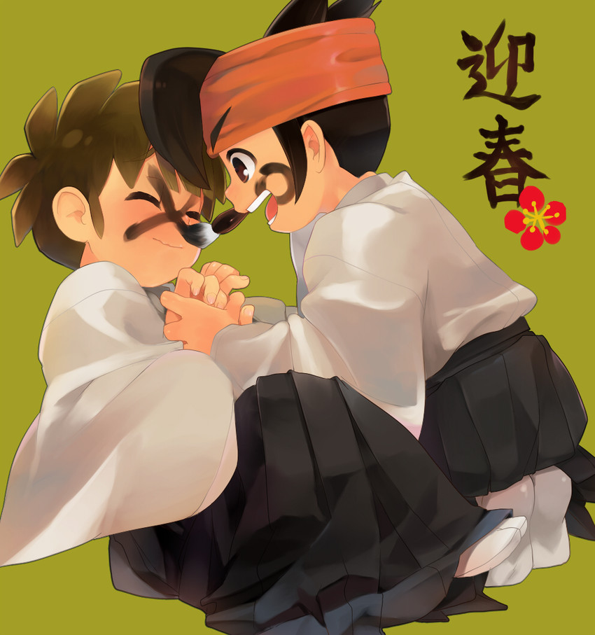 endou mamoru and tachimukai yuuki (inazuma eleven) drawn by shiogochi