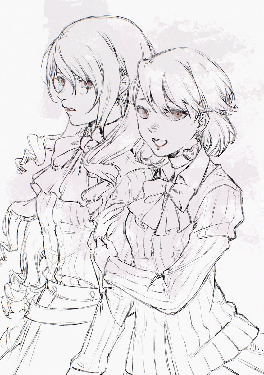 takeba yukari and kirijou mitsuru (persona and 1 more) drawn by machihazure