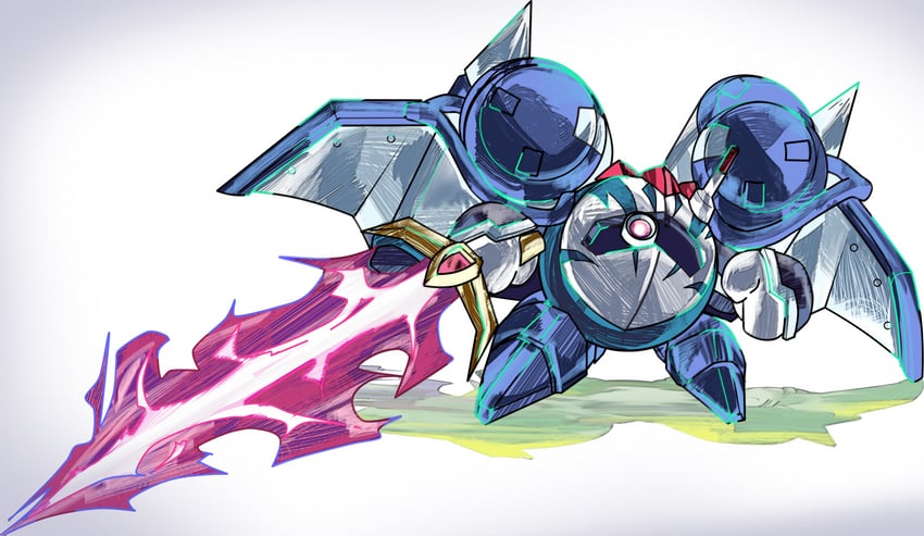 meta knight and mecha knight (kirby and 1 more) drawn by guchurimu_genrishugi