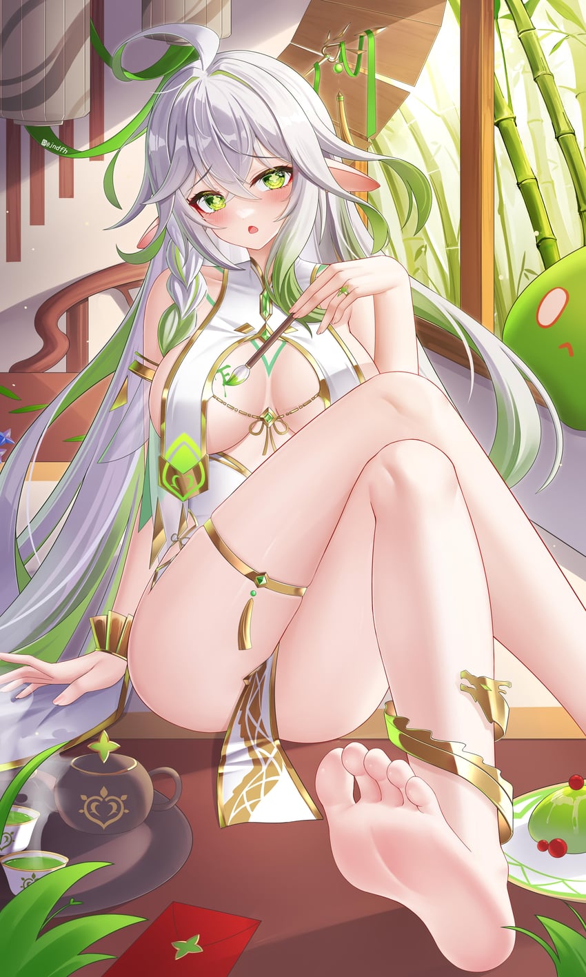 rukkhadevata (genshin impact) drawn by jndfh