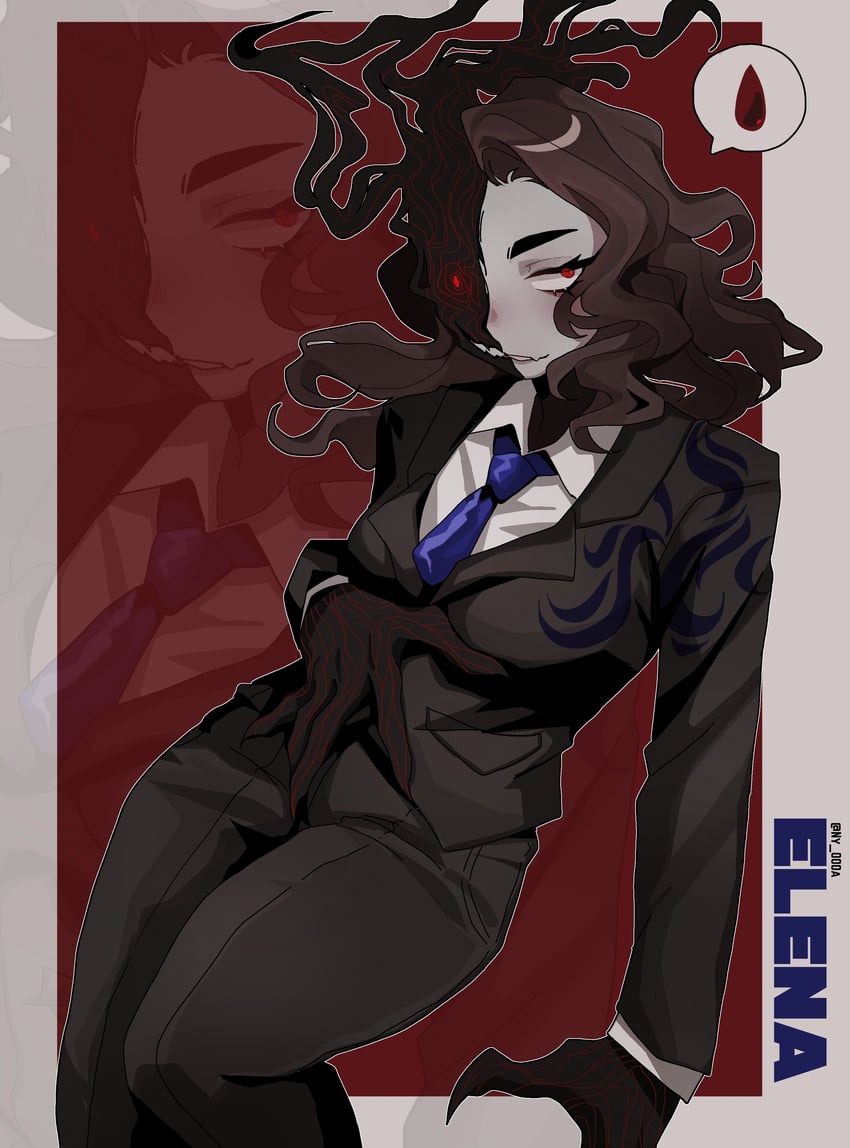 elena (project moon and 1 more) drawn by ny_000a