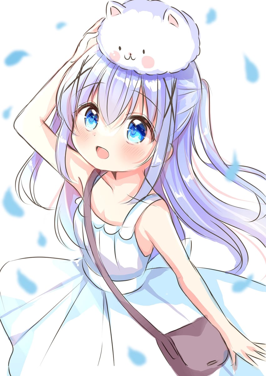 kafuu chino and tippy (gochuumon wa usagi desu ka?) drawn by nanami_ayane_(kusunoki5050)