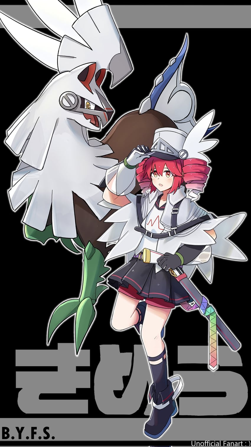 kasane teto and silvally (pokemon and 2 more) drawn by frontiersun