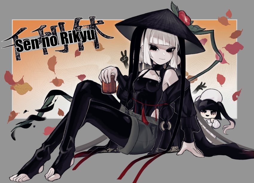 sen no rikyu and komahime (fate and 1 more) drawn by spade_geistalt