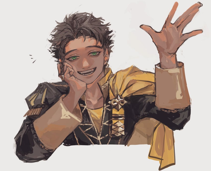claude von riegan (fire emblem and 1 more) drawn by fatalbug896