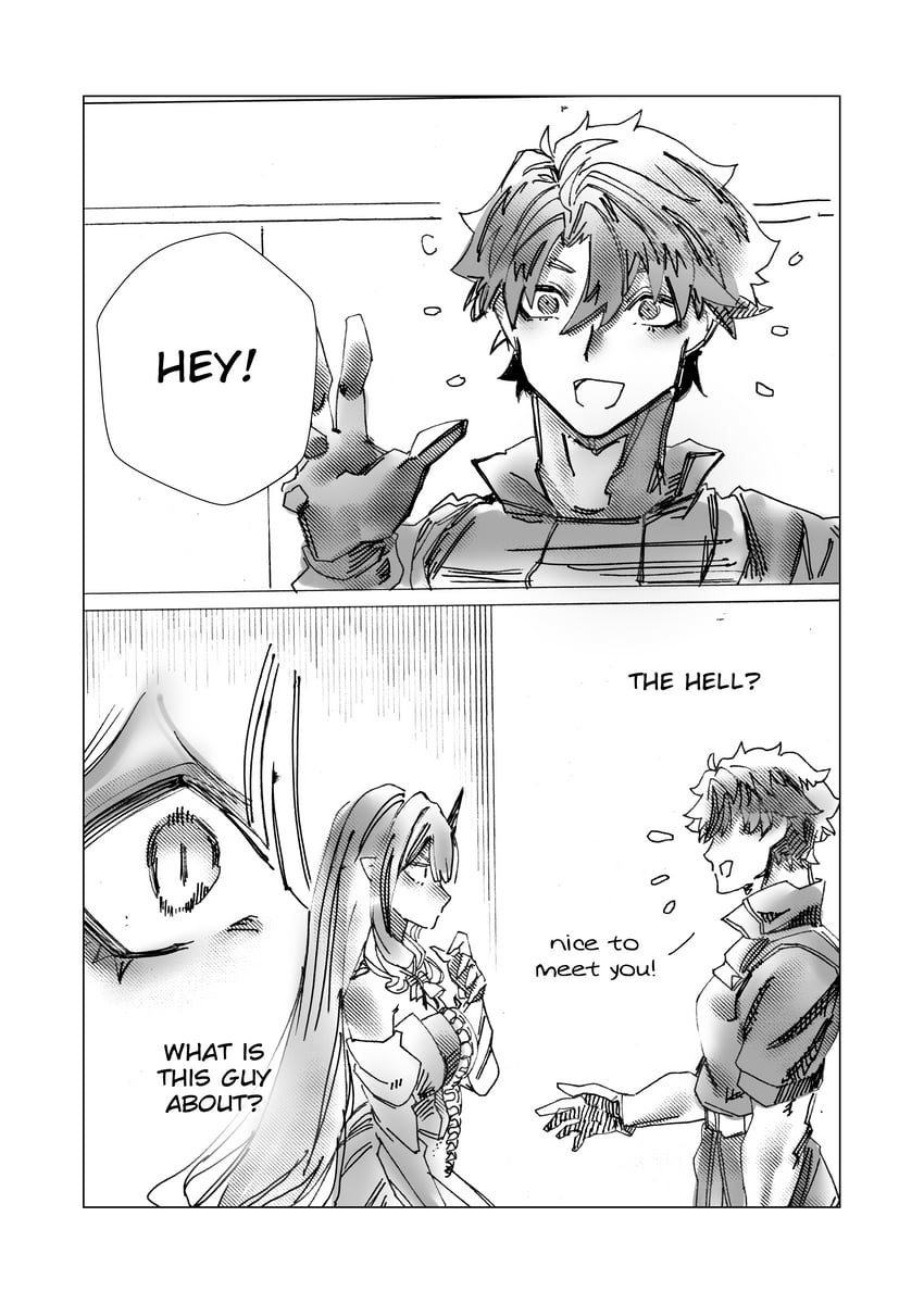 fujimaru ritsuka and baobhan sith (fate and 1 more) drawn by obazzotto