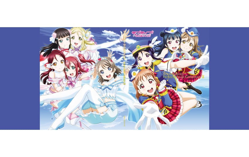 watanabe you, tsushima yoshiko, sakurauchi riko, takami chika, matsuura kanan, and 4 more (love live! and 1 more)