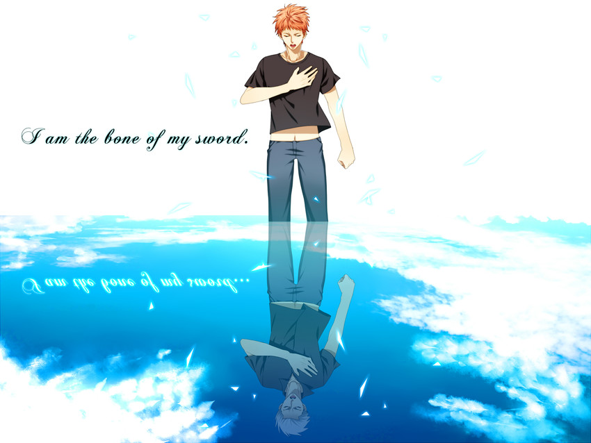 emiya shirou and archer (fate and 1 more) drawn by mitsuki_mitsuno