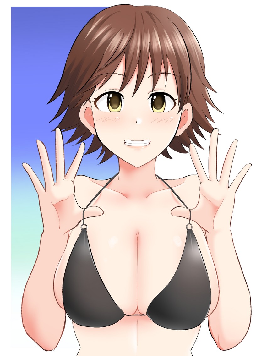 honda mio (idolmaster and 1 more) drawn by dajirin_(kin_no_ponytail)