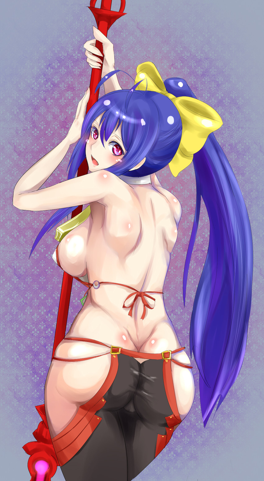 mai natsume (blazblue and 2 more) drawn by orca8303