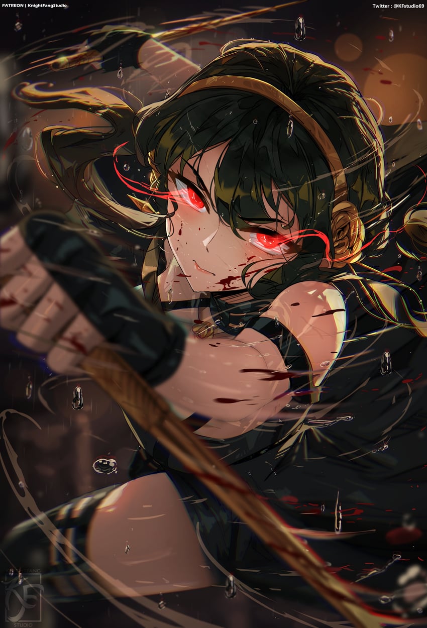 yor briar (spy x family) drawn by knightfang