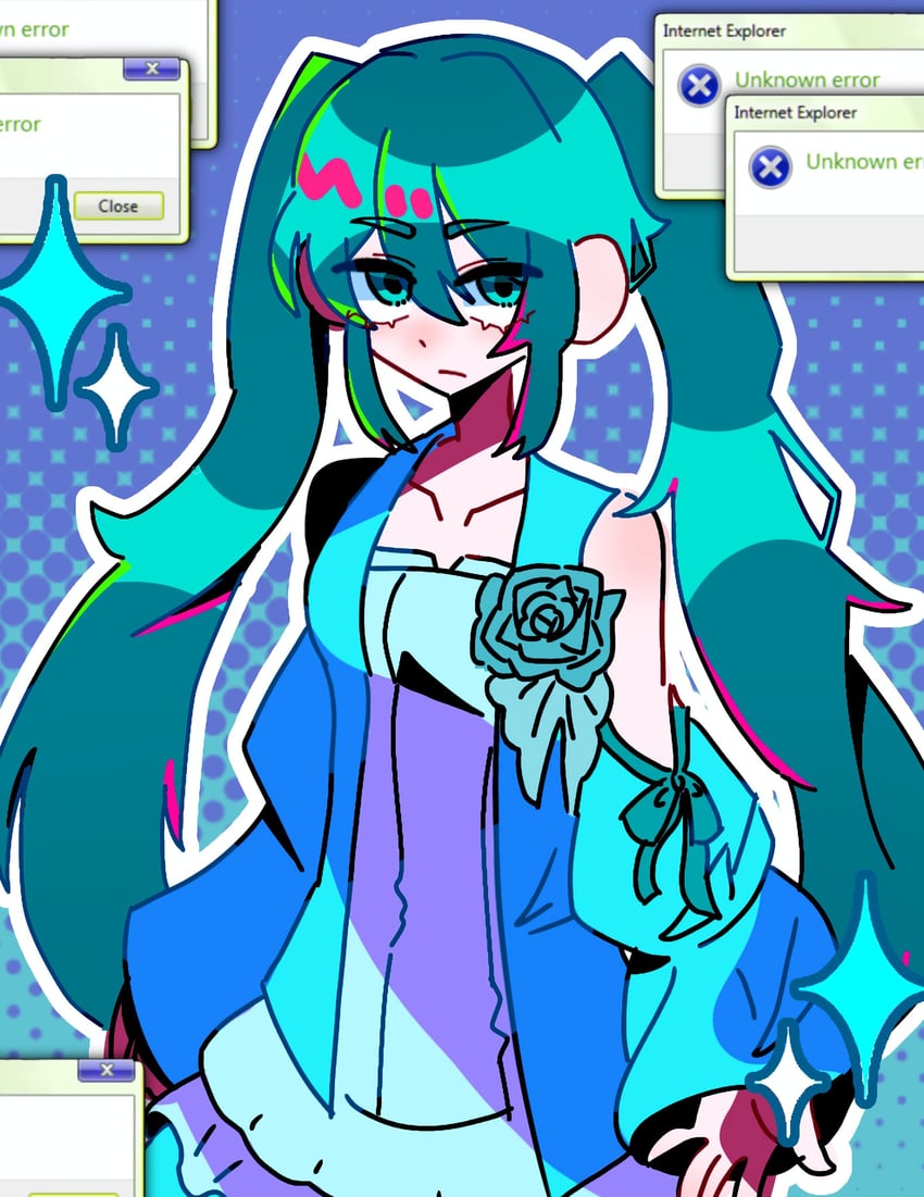 hatsune miku and margarita blankenheim (vocaloid and 4 more) drawn by ma_meichan