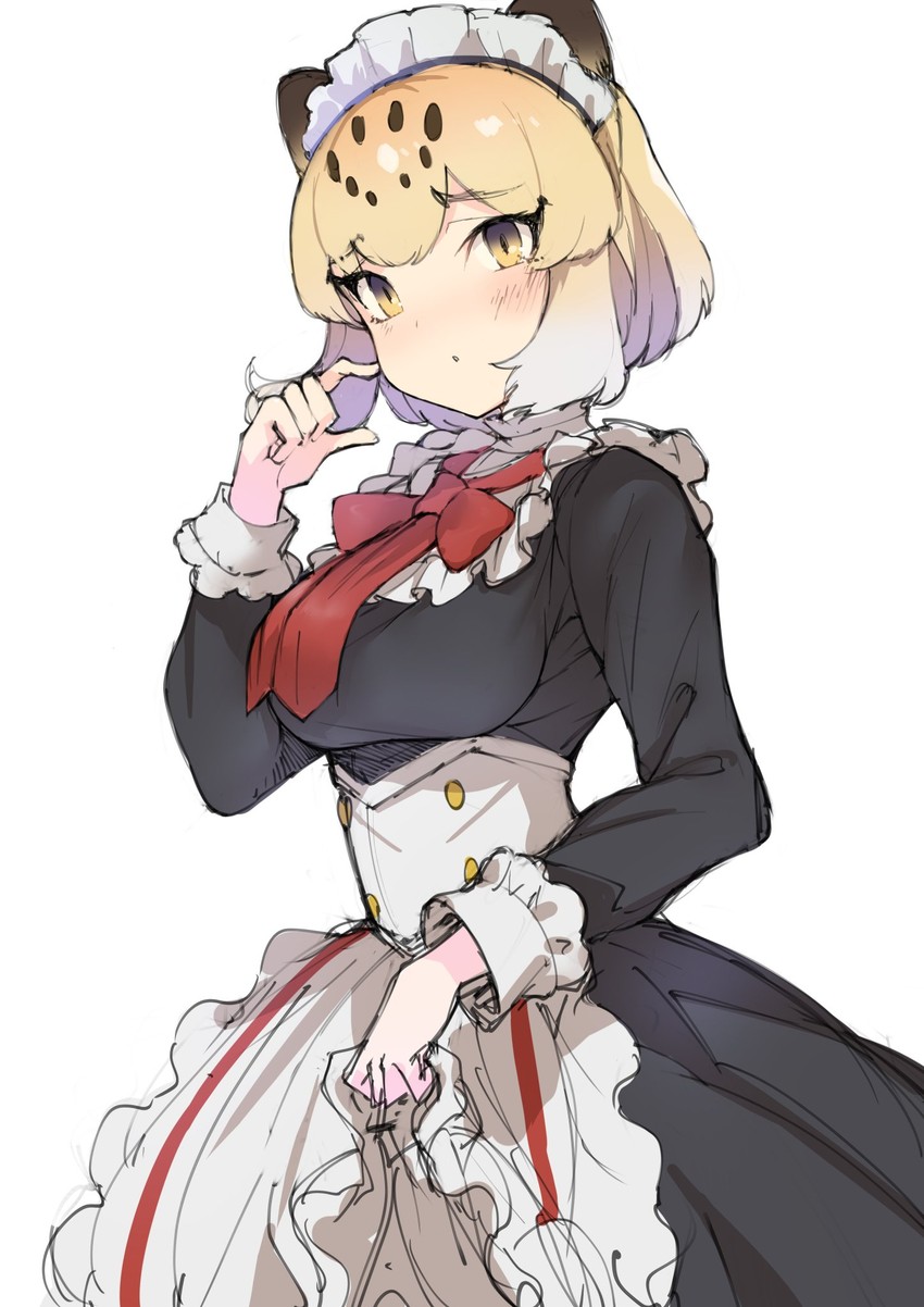 jaguar (kemono friends and 1 more) drawn by koruse