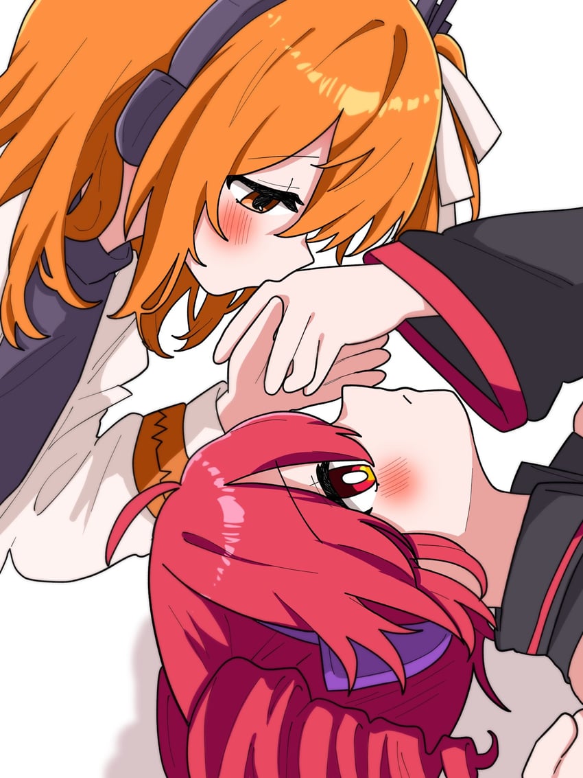 kasane teto and adachi rei (utau and 1 more) drawn by haru_maron