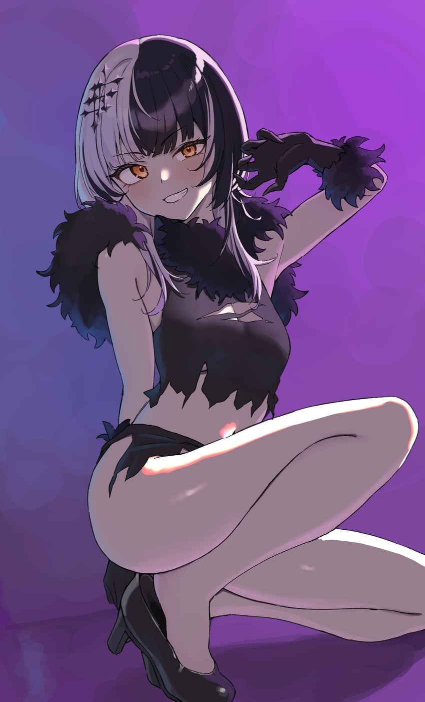 kazusa and shiori novella (blue archive and 2 more) drawn by wanimaru
