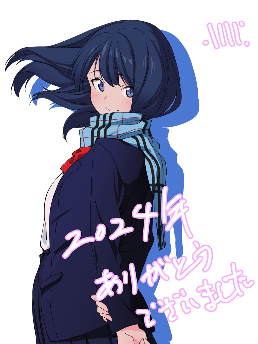 takarada rikka (gridman universe and 1 more) drawn by isme