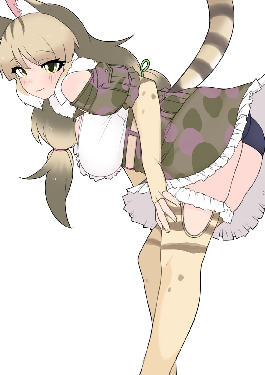 jungle cat (kemono friends and 1 more) drawn by illu_(illu_stratos)