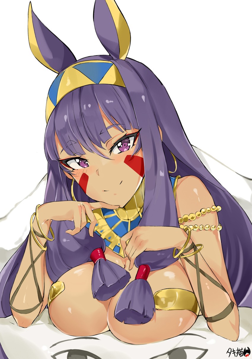 nitocris and medjed (fate and 1 more) drawn by tuxedo_de_cat