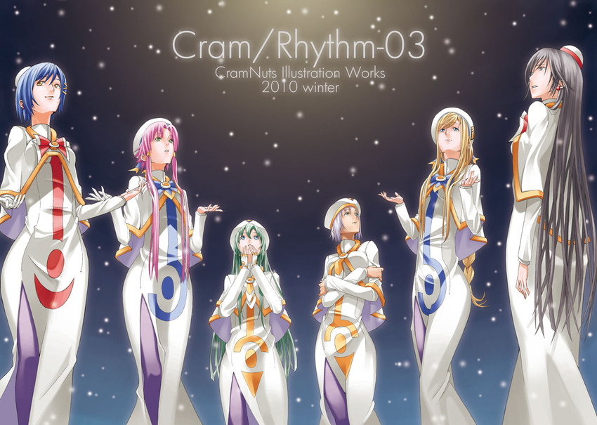 mizunashi akari, alice carroll, aika granzchesta, alicia florence, akira ferrari, and 1 more (aria) drawn by kuramunatchu