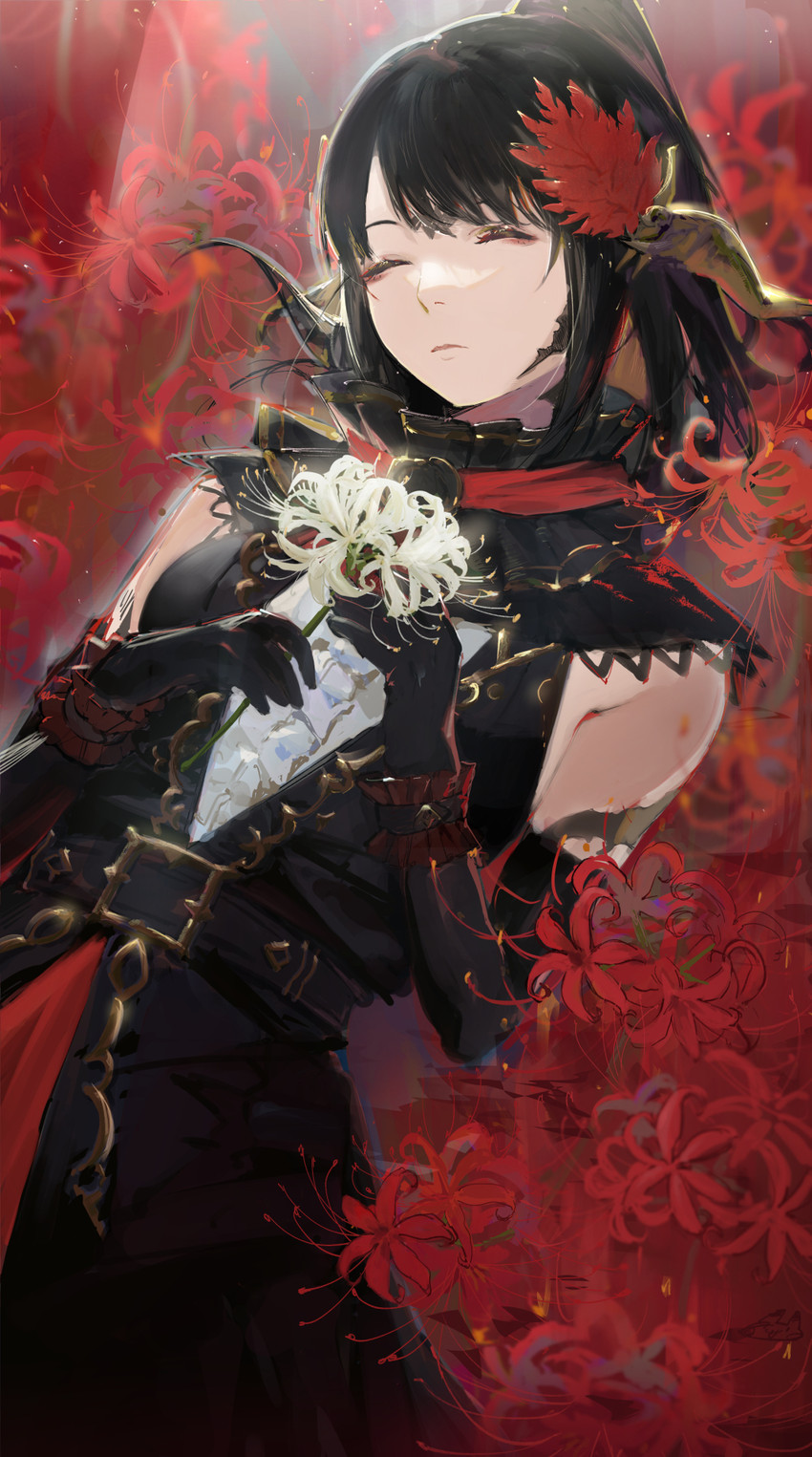 warrior of light (final fantasy and 1 more) drawn by tsuiru
