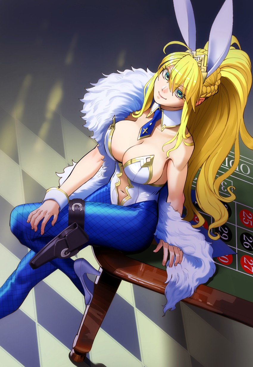 artoria pendragon (fate and 1 more) drawn by moruga