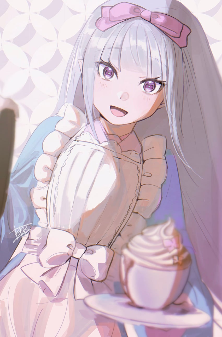 emilia (re:zero kara hajimeru isekai seikatsu) drawn by b_c_b_c_b_c
