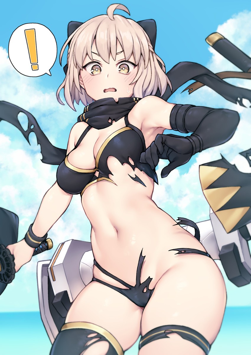 okita souji and okita j. souji (fate and 1 more) drawn by jp06