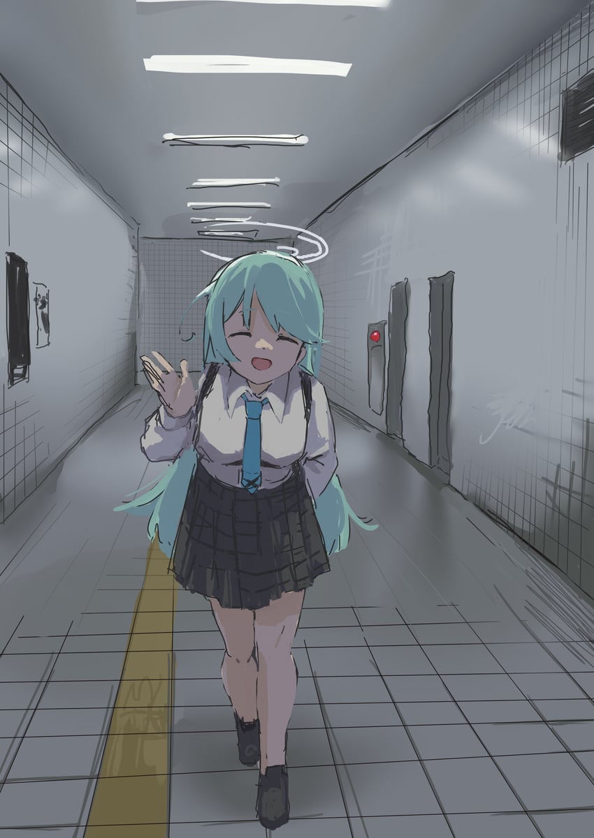 yume (blue archive and 1 more) drawn by mano_eglu