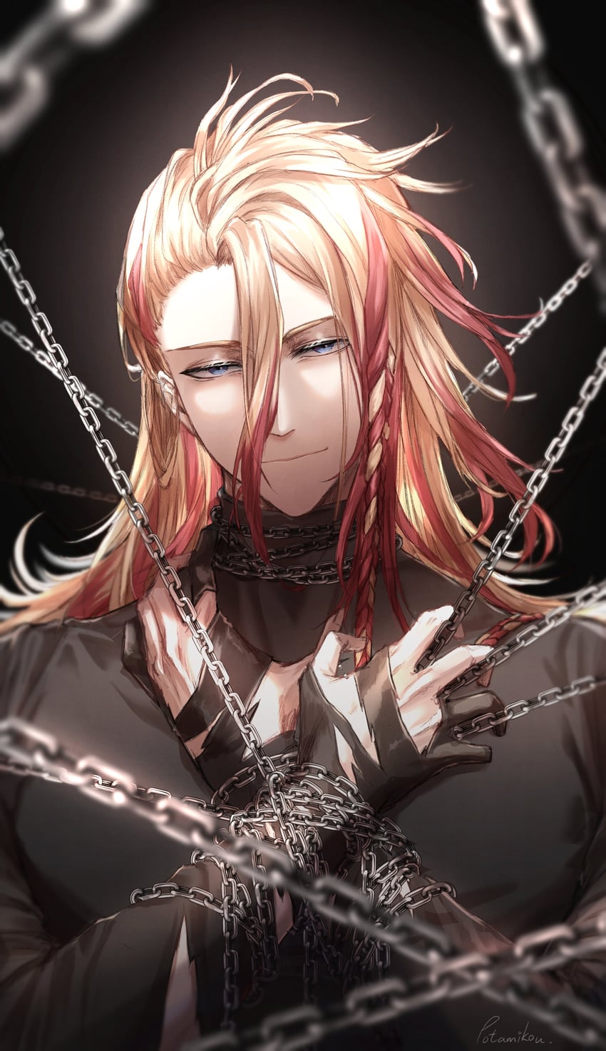 axel syrios (holostars and 1 more) drawn by potamikouu