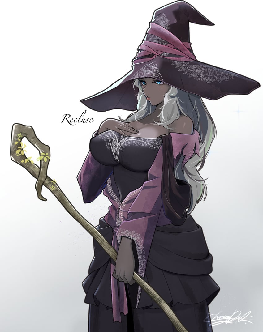 recluse (elden ring and 1 more) drawn by cheongdal