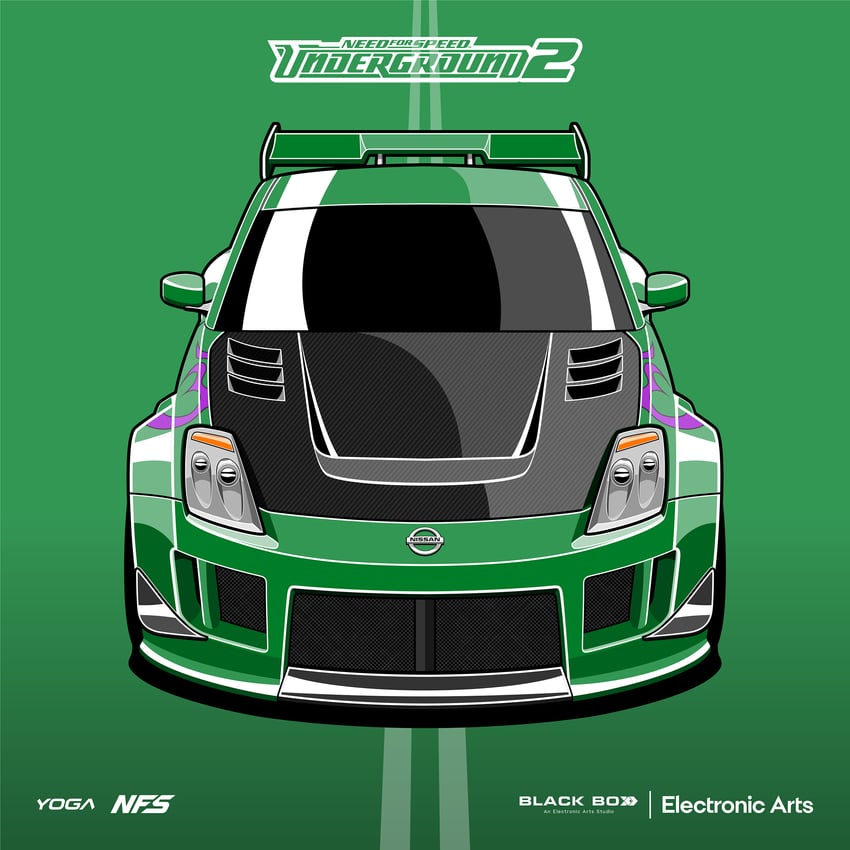 need for speed and 2 more drawn by yogabudiw