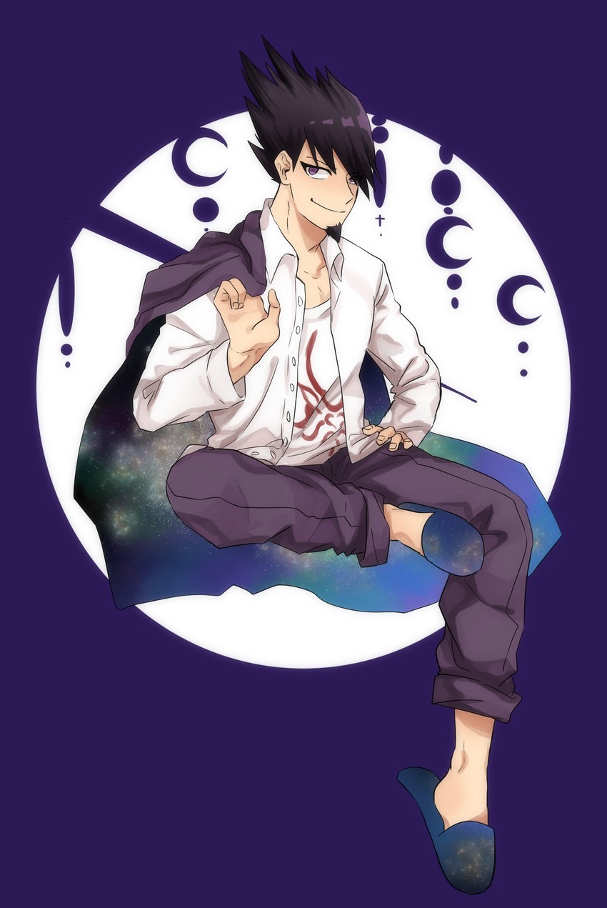 momota kaito (danganronpa and 1 more) drawn by anbai_umekichi