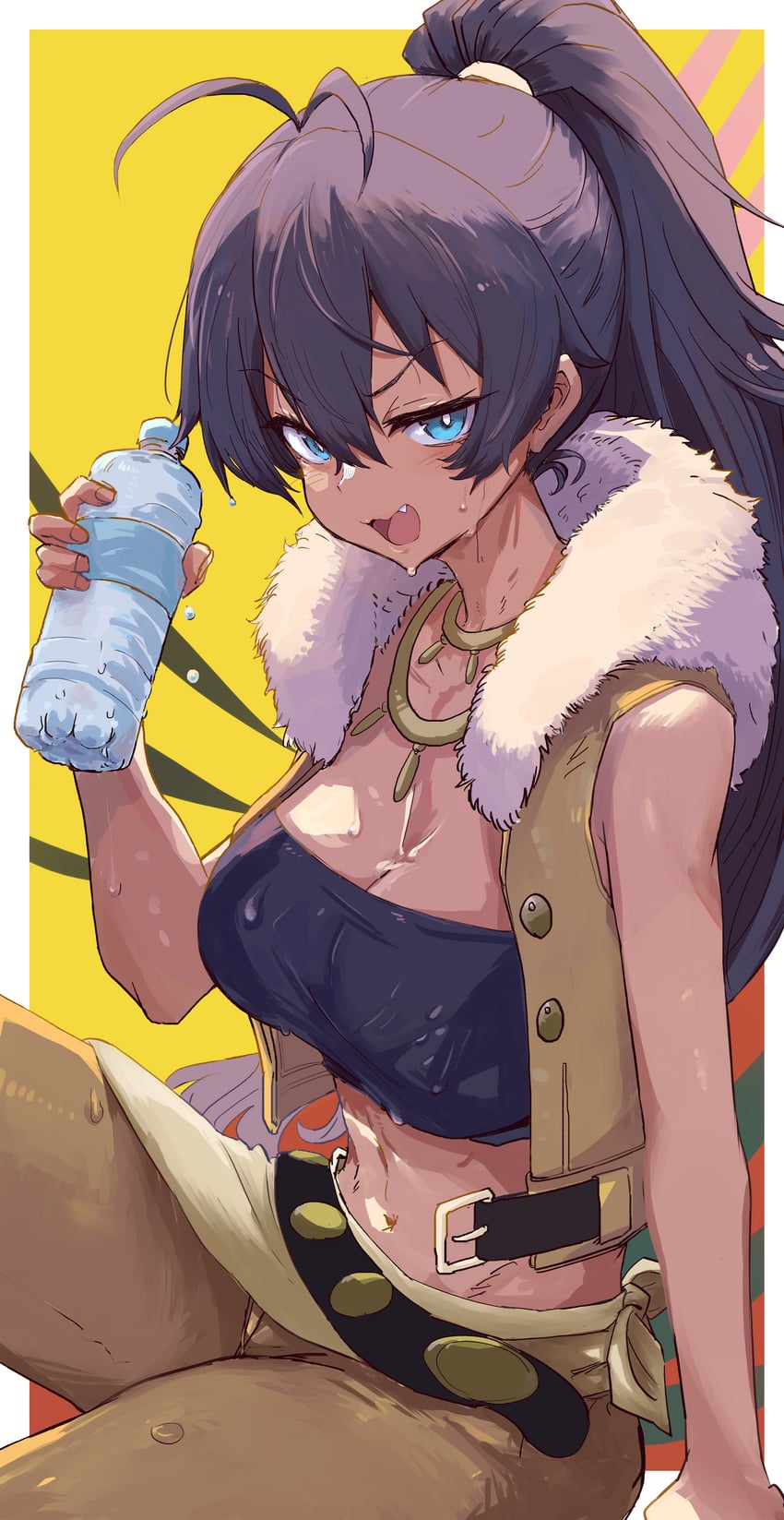 ganaha hibiki (idolmaster and 1 more) drawn by ishijimajirou