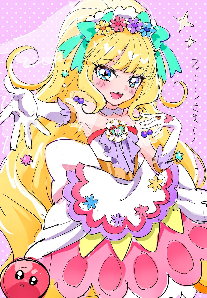 kasai amane and cure finale (precure and 1 more) drawn by pre221b