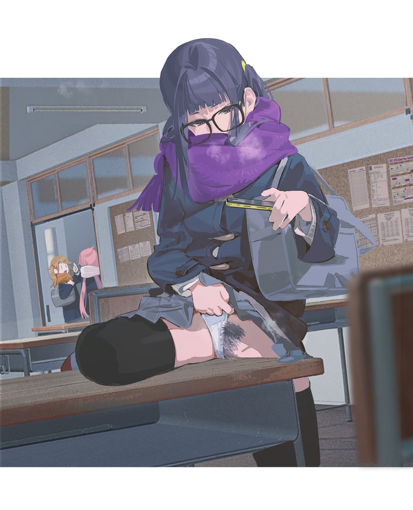 kagamihara nadeshiko, inuyama aoi, and oogaki chiaki (yurucamp) drawn by sunny_bitch