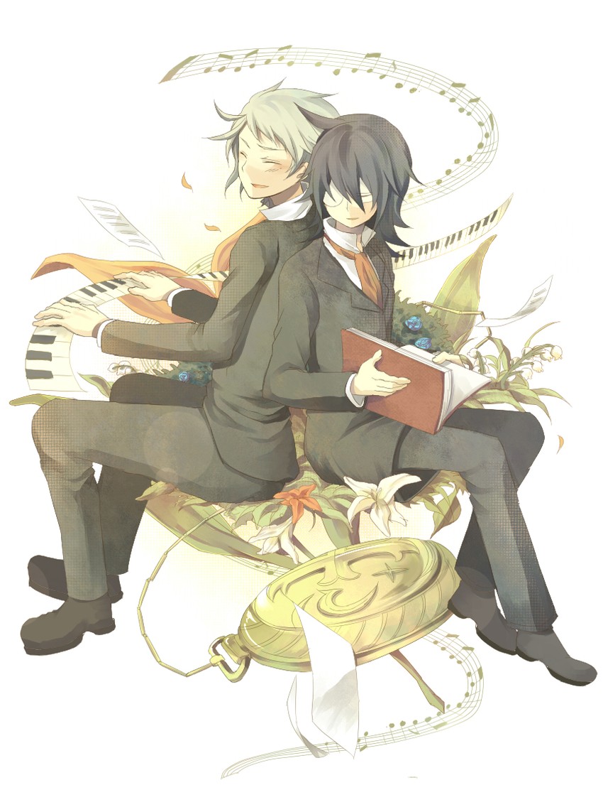 leo and elliot nightray (pandora hearts) drawn by aki-t