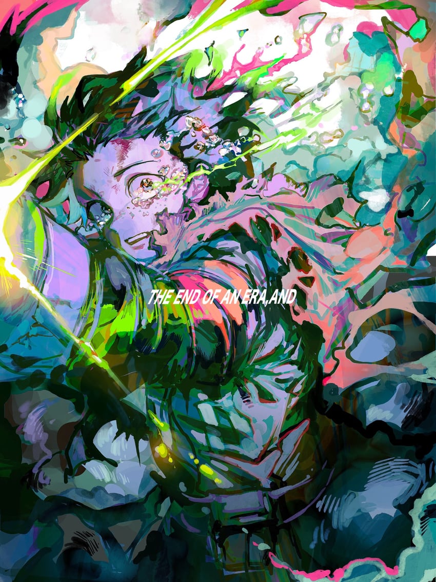midoriya izuku (boku no hero academia) drawn by oo6