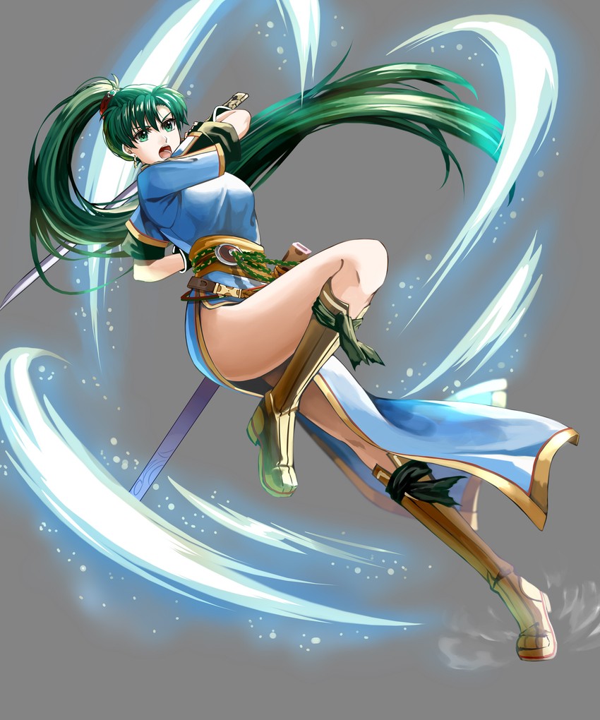 lyn (fire emblem and 1 more) drawn by delsaber