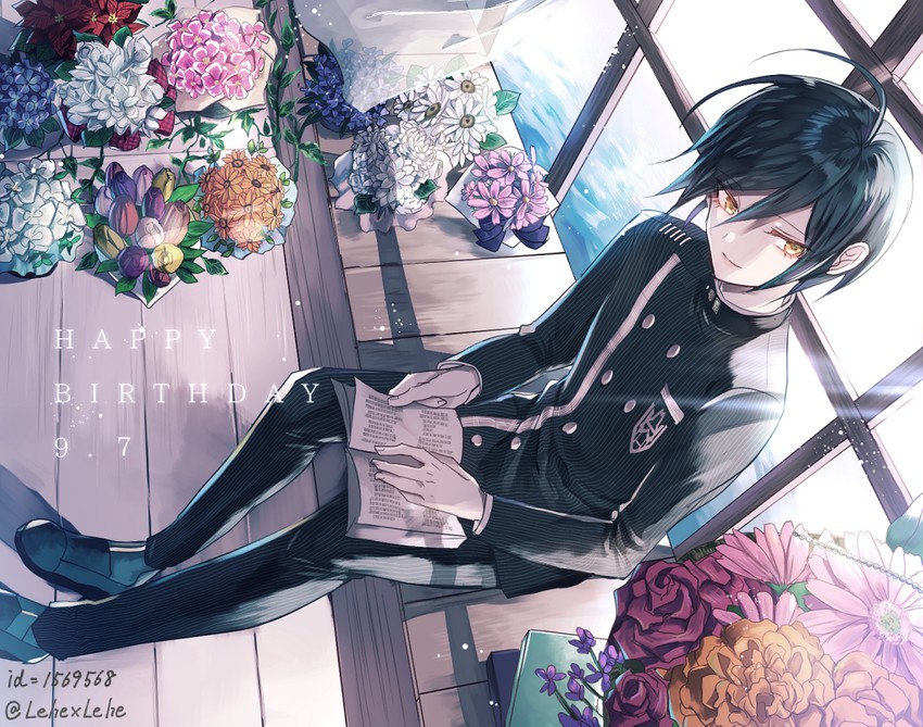 saihara shuichi (danganronpa and 1 more) drawn by z-epto_(chat-noir86)