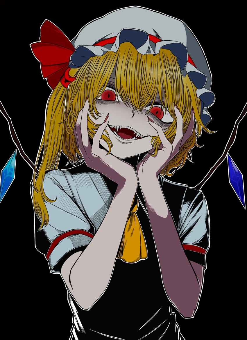 flandre scarlet (touhou) drawn by ryoan_(voyagehermitage)