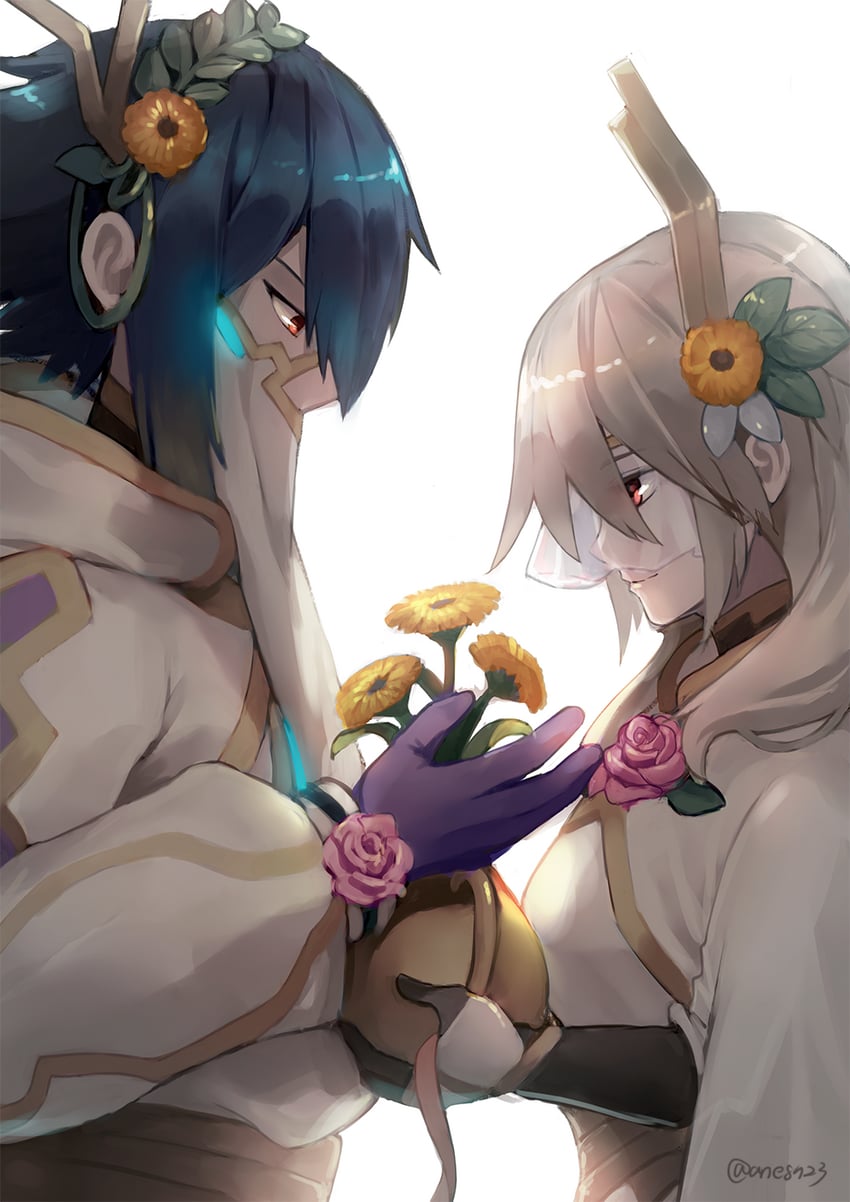 thrasir and lif (fire emblem and 1 more) drawn by ane-suisei