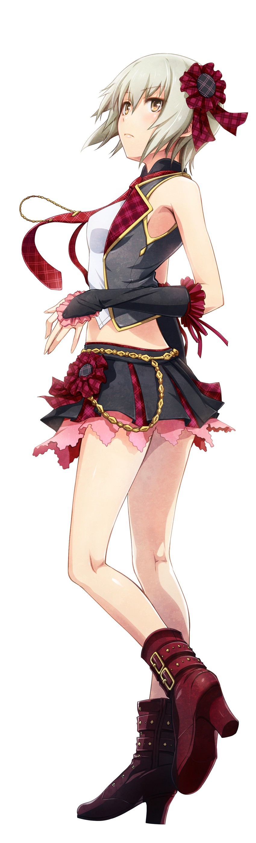 isahaya ren (idol death game tv) drawn by ueda_metawo