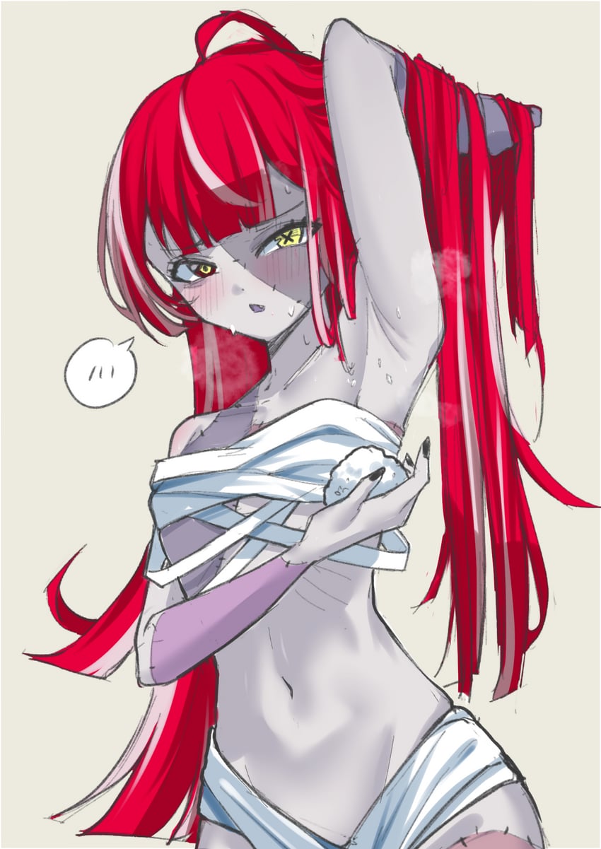 kureiji ollie (hololive and 1 more) drawn by kghazir