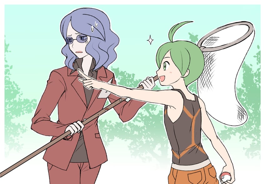 lucian and aaron (pokemon and 1 more) drawn by akr_(tvfz2233)