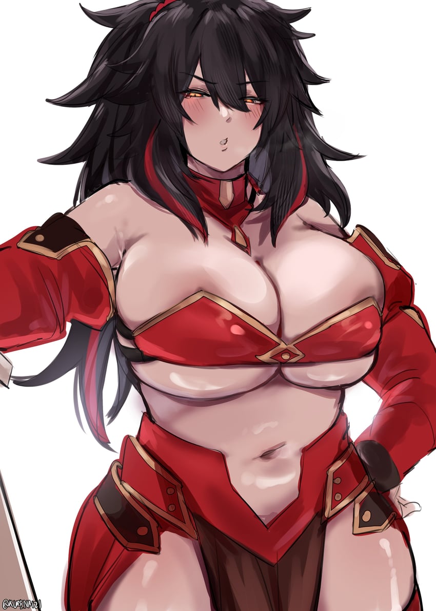 mordred and k (original and 3 more) drawn by kurenaiz_(kuayrenaiz)