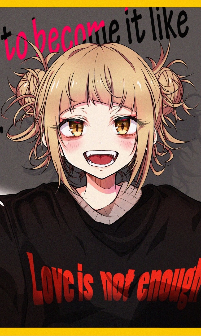 toga himiko (boku no hero academia) drawn by rudo_(rudorudo0917)
