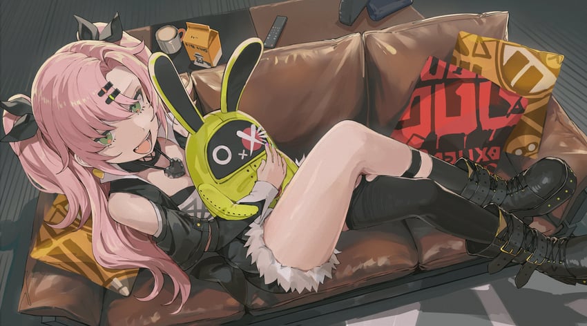 nicole demara and amillion (zenless zone zero) drawn by skyn_blue