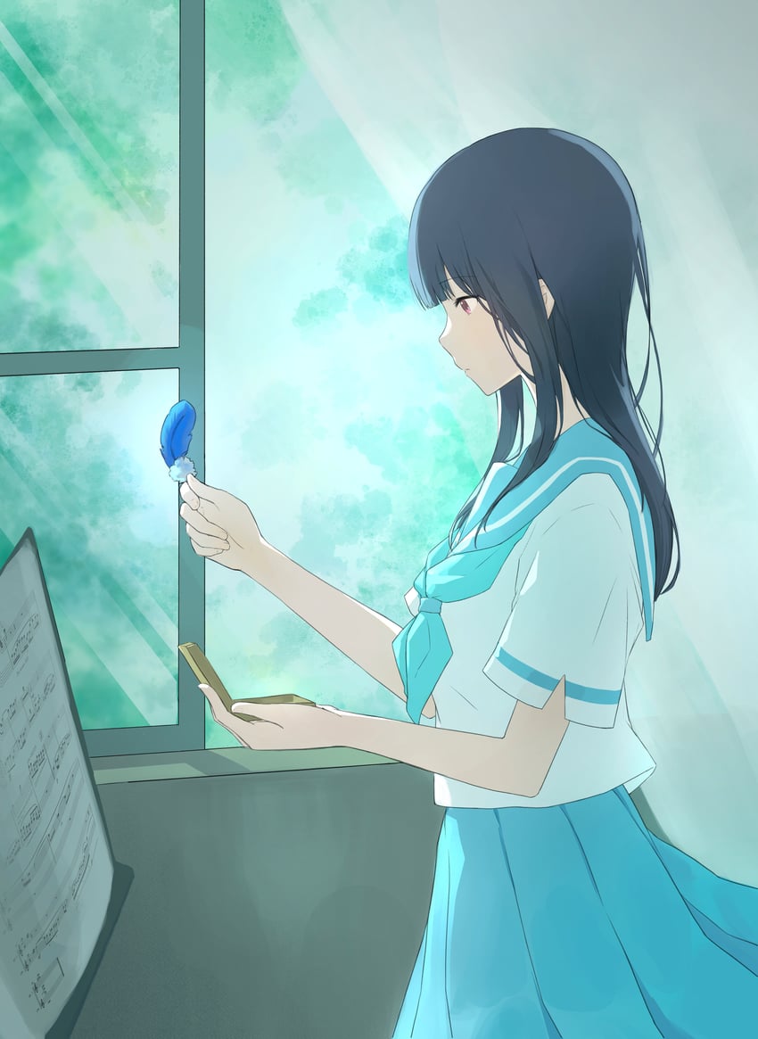 yoroizuka mizore (hibike! euphonium and 1 more) drawn by ao_(srge3257)